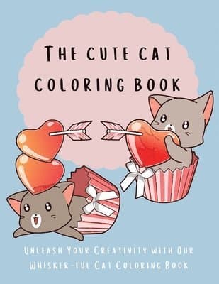 Cute Cat Coloring Book