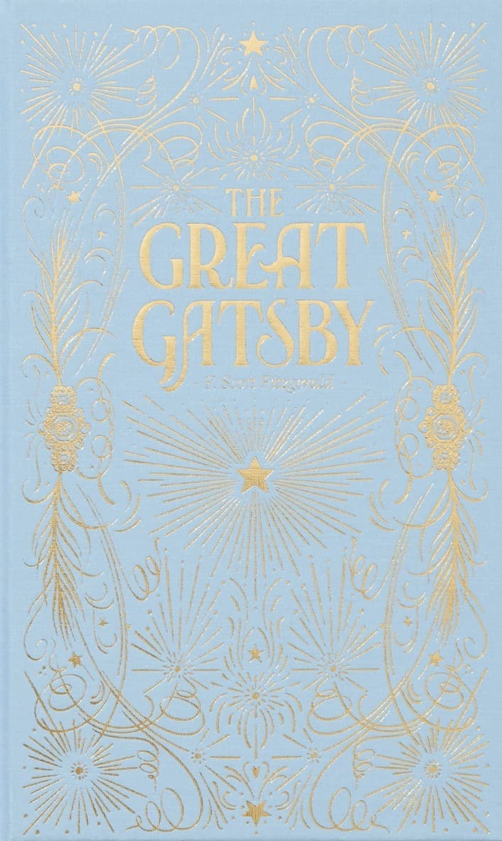 Omslag till boken Great Gatsby av F. Scott Fitzgerald