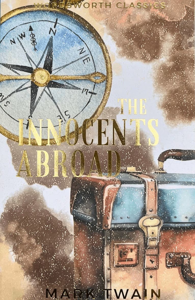 Omslag till boken Innocents Abroad av Mark Twain