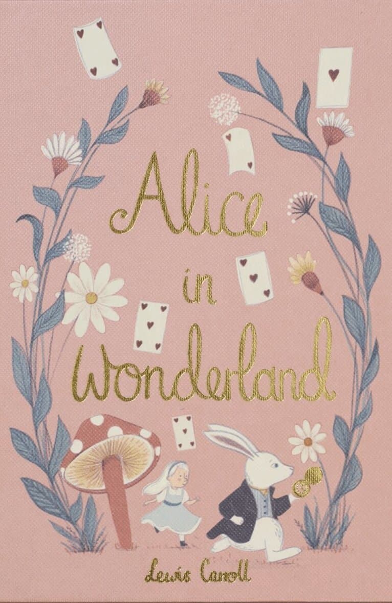 Omslag till boken Alice in Wonderland av Lewis Carroll