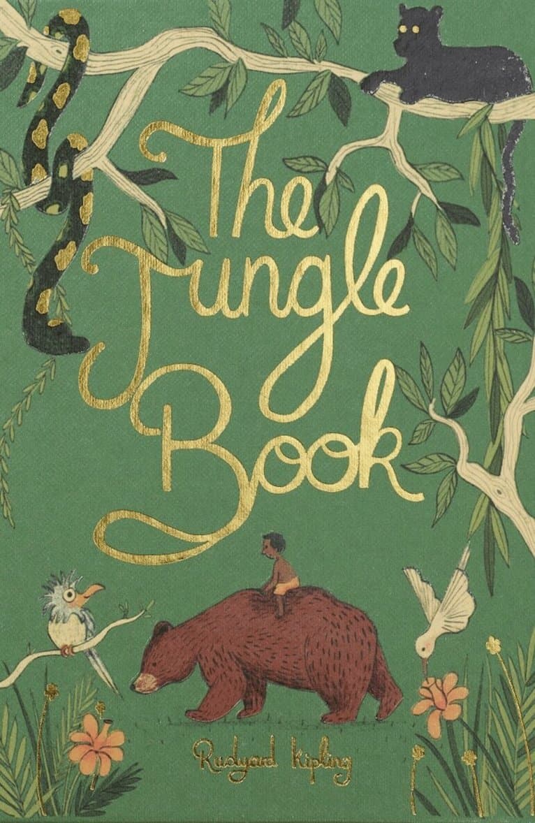 Omslag till boken Jungle Book av Rudyard Kipling