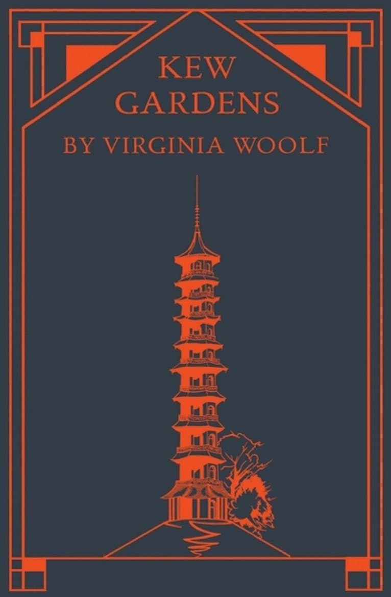 Omslag till boken Kew Gardens av Virginia Woolf