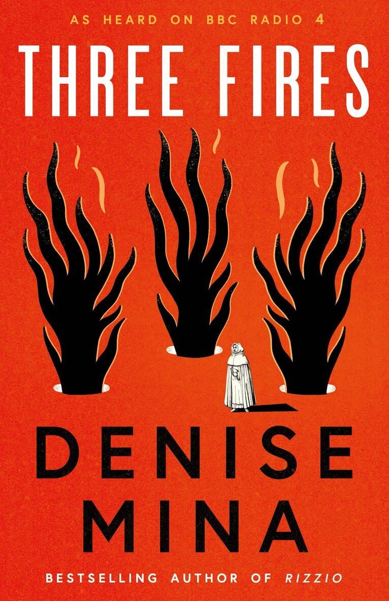 Omslag till boken Three Fires av Denise Mina