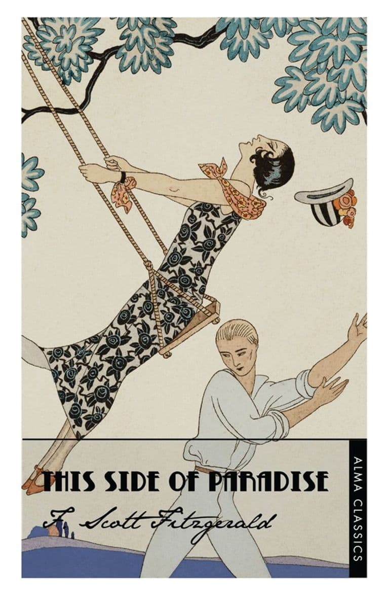 Omslag till boken This Side of Paradise av F. Scott Fitzgerald