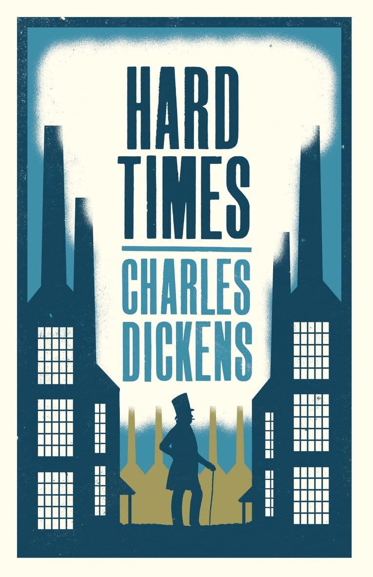 Omslag till boken Hard Times av Charles Dickens