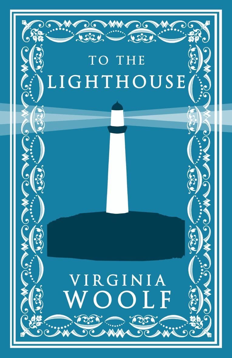 Omslag till boken To the Lighthouse av Virginia Woolf