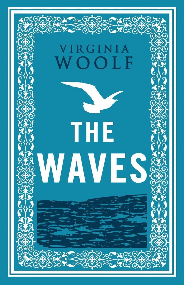 Omslag till boken Waves av Virginia Woolf