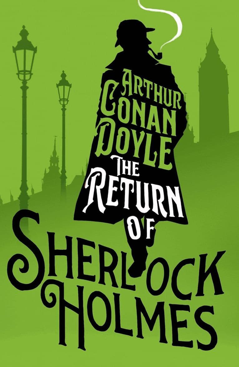 Omslag till boken Return of Sherlock Holmes av Arthur Conan Doyle