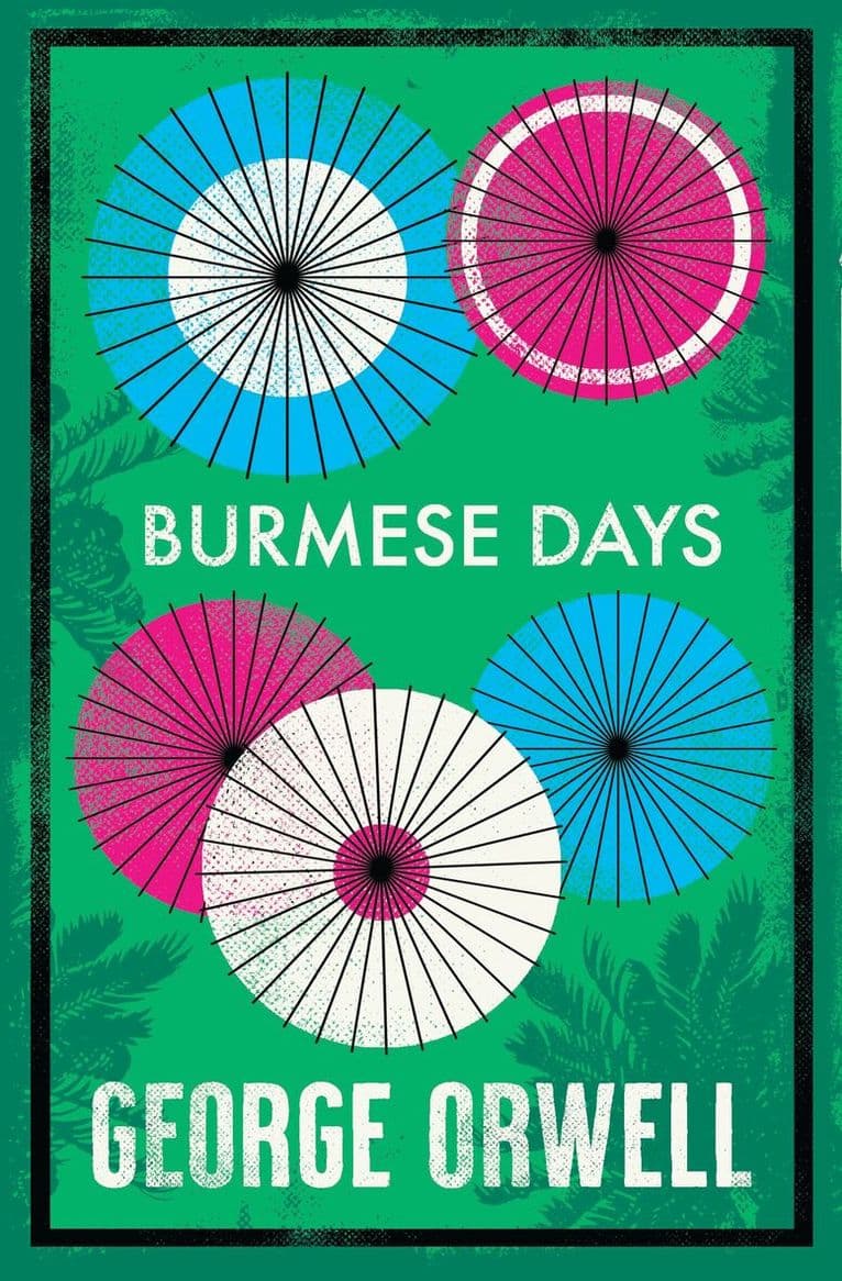 Omslag till boken Burmese Days av George Orwell