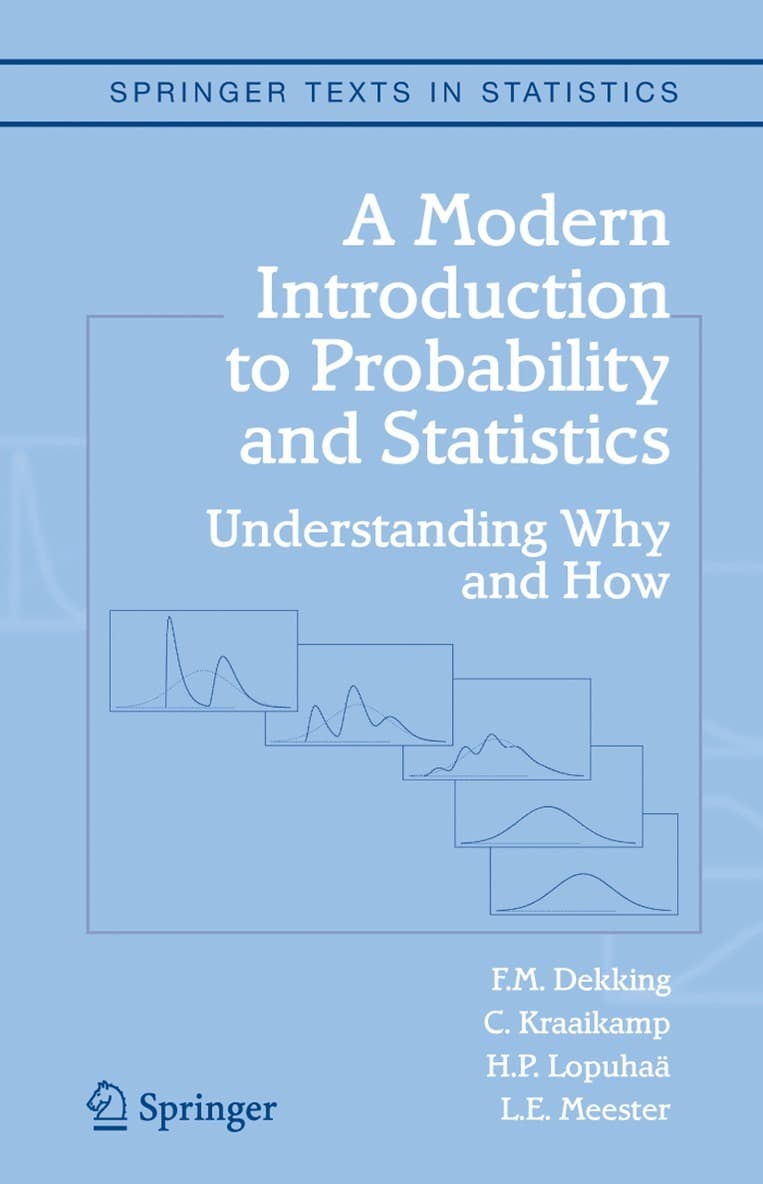Modern Introduction to Probability and Statistics