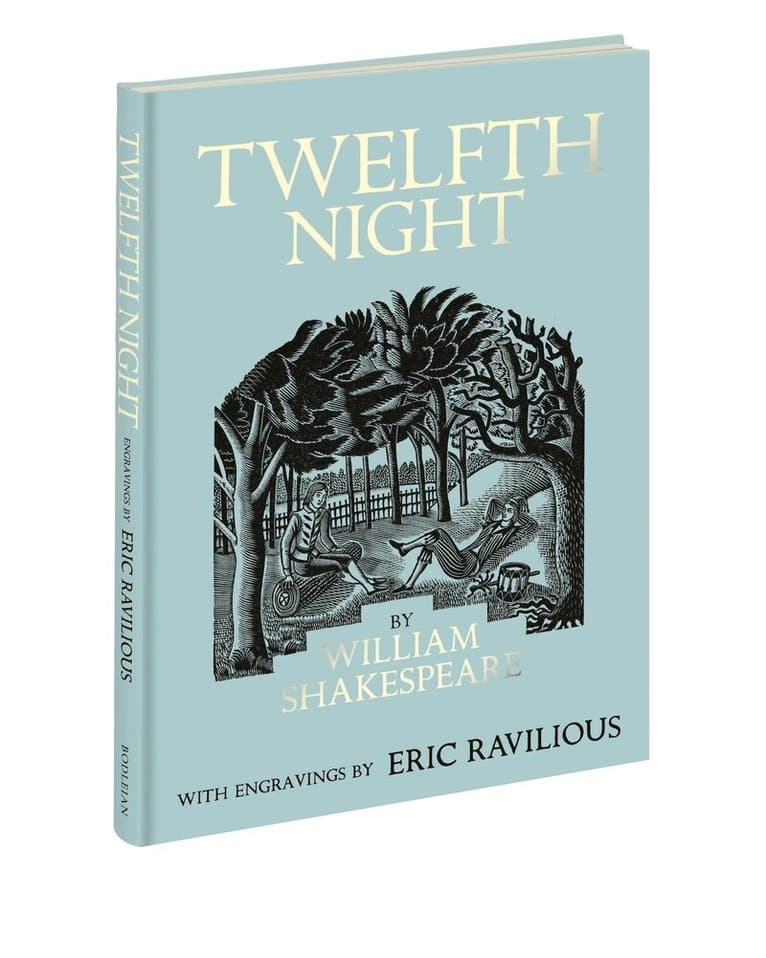 Omslag till boken Twelfth Night av William Shakespeare