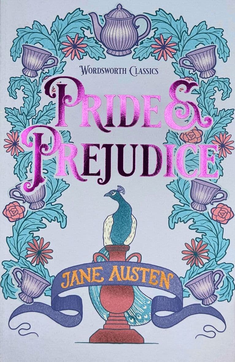 Omslag till boken Pride and Prejudice av Jane Austen