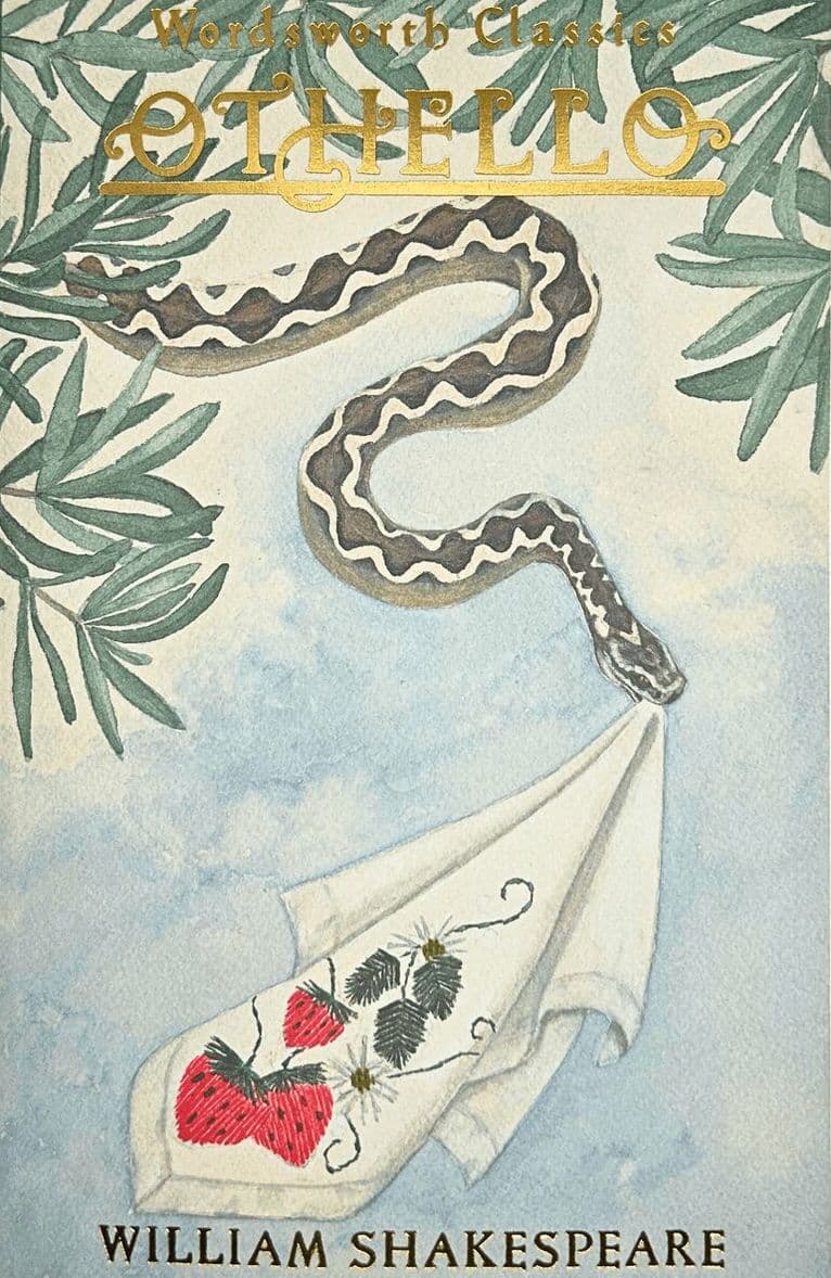 Omslag till boken Othello av William Shakespeare