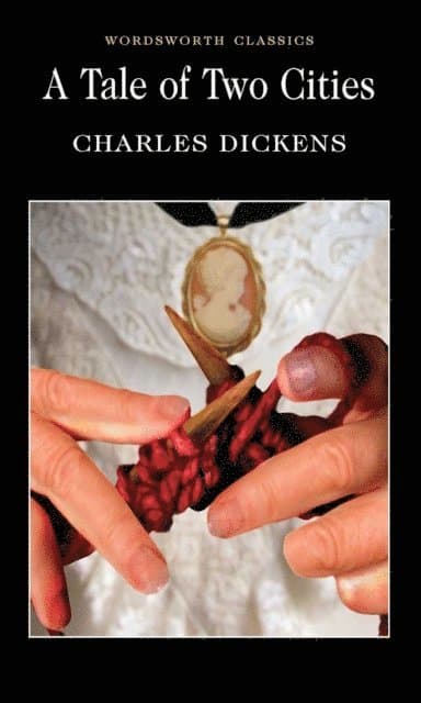 Omslag till boken Tale of Two Cities av Charles Dickens