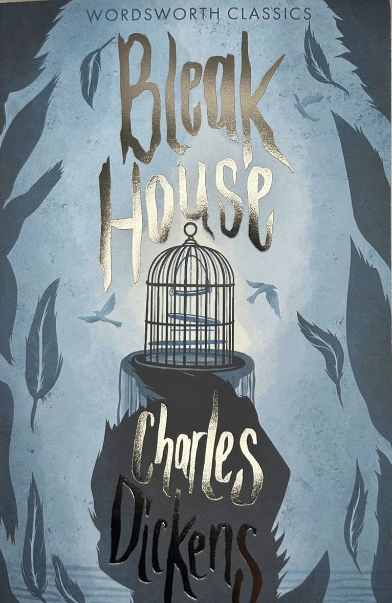Omslag till boken Bleak House av Charles Dickens