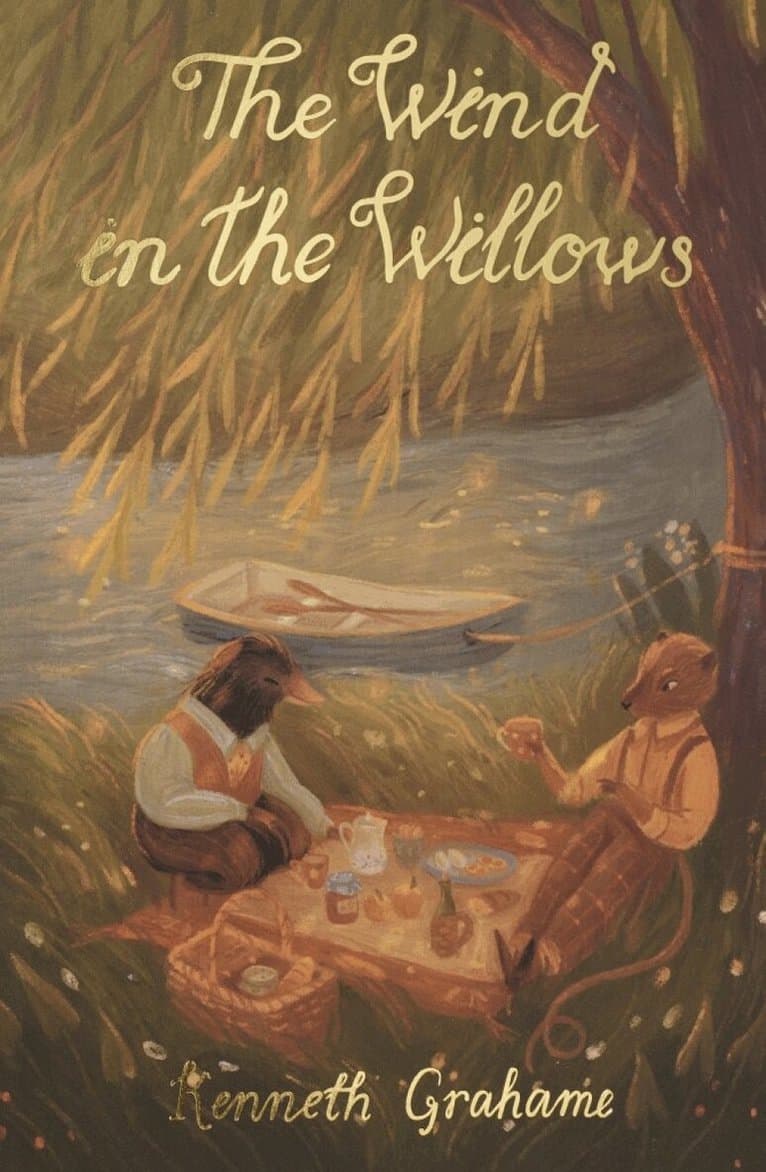 Omslag till boken Wind in the Willows av Kenneth Grahame