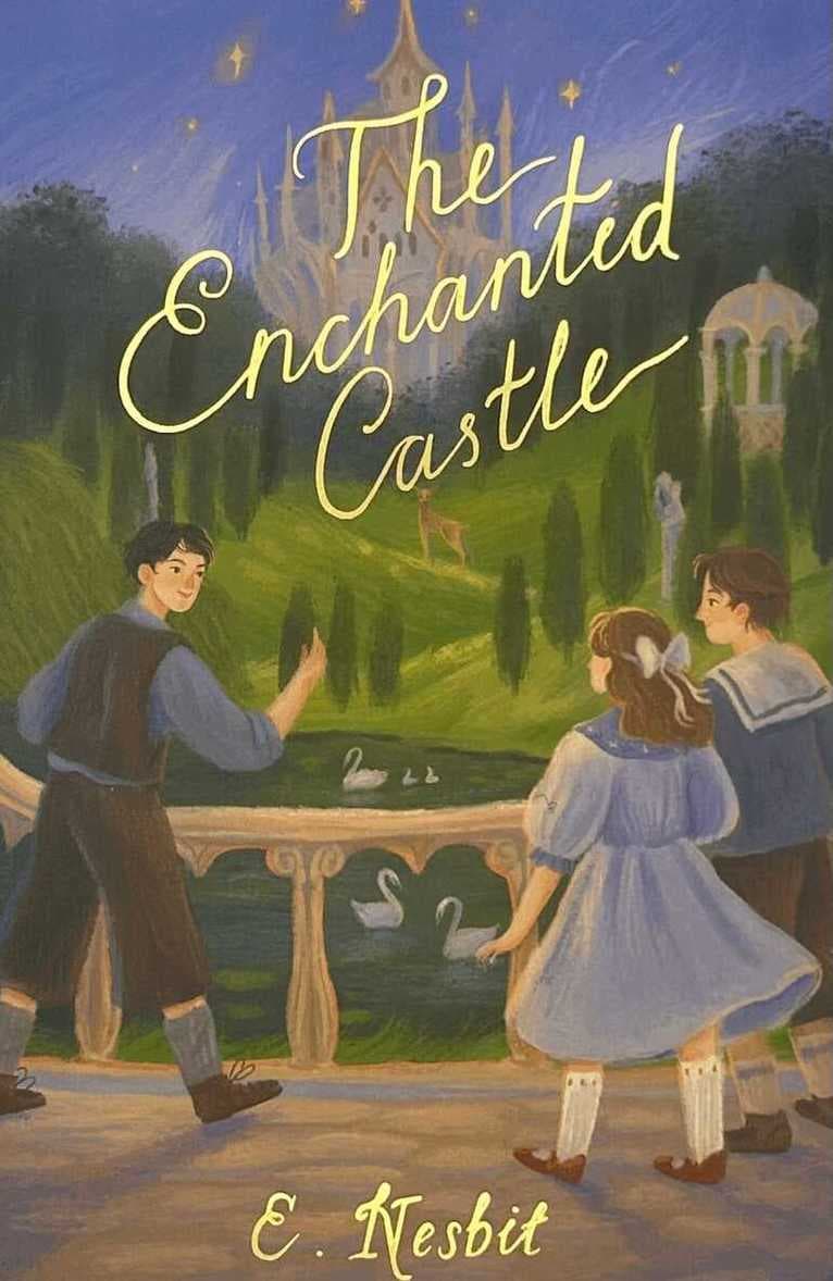 Omslag till boken Enchanted Castle av Edith Nesbit