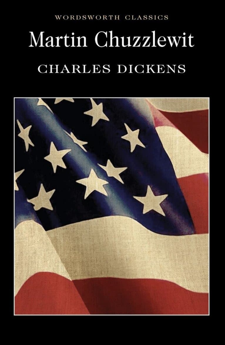 Omslag till boken Martin Chuzzlewit av Charles Dickens