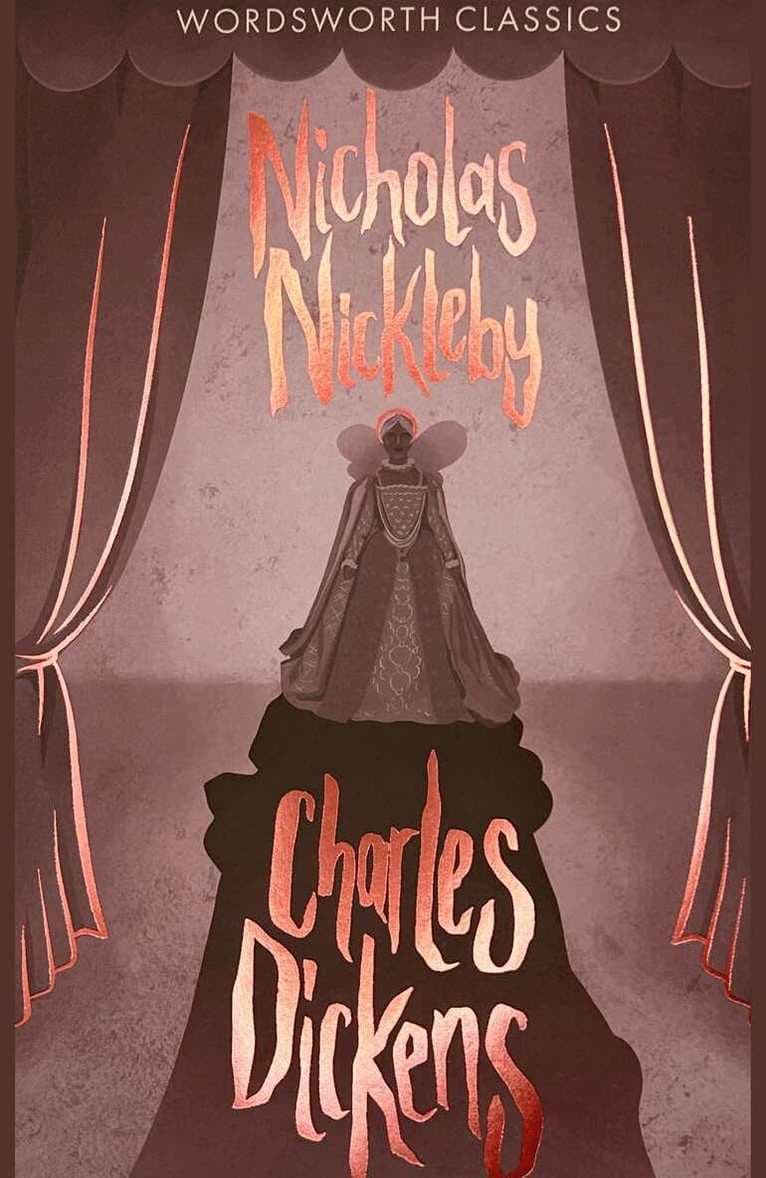 Omslag till boken Nicholas Nickleby av Charles Dickens