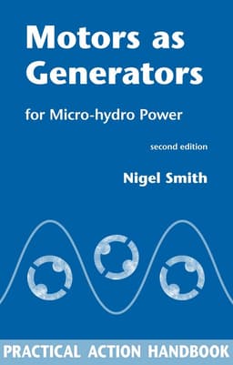Motors as Generators for Micro-hydro Power