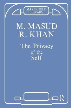 Privacy of the Self