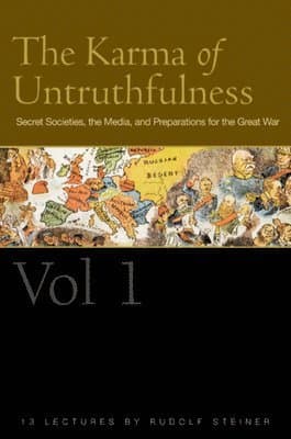 Omslag till boken The Karma of Untruthfulness av Rudolf Steiner