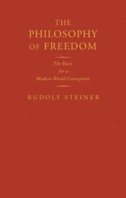 Omslag till boken Philosophy of Freedom av Rudolf Steiner