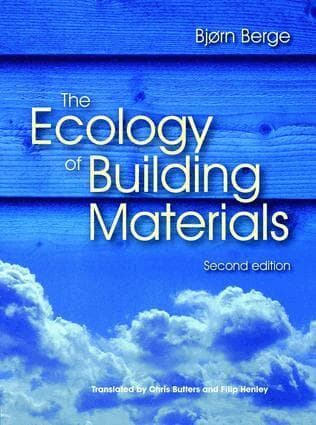 Ecology of Building Materials