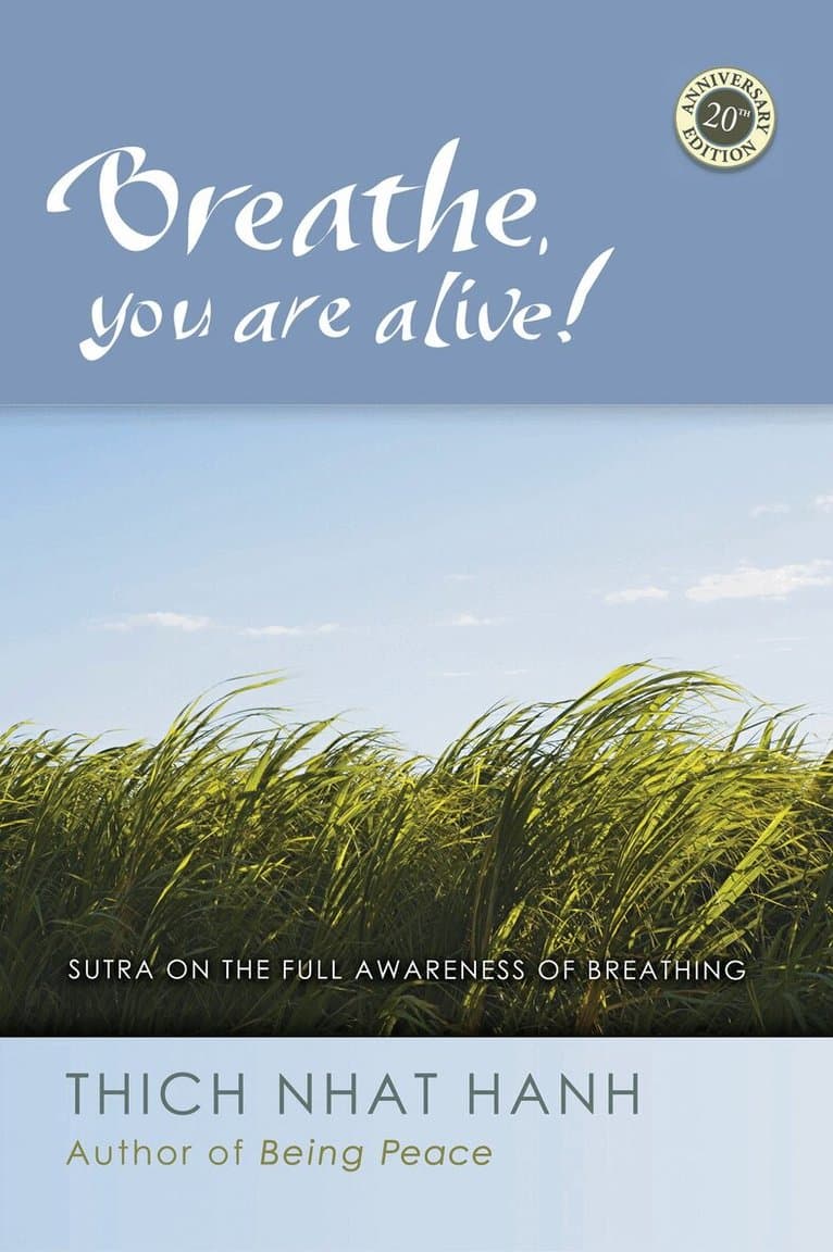 Omslag till boken Breathe, You Are Alive av Thich Nhat Hanh