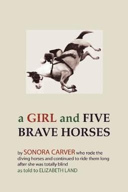 Girl and Five Brave Horses