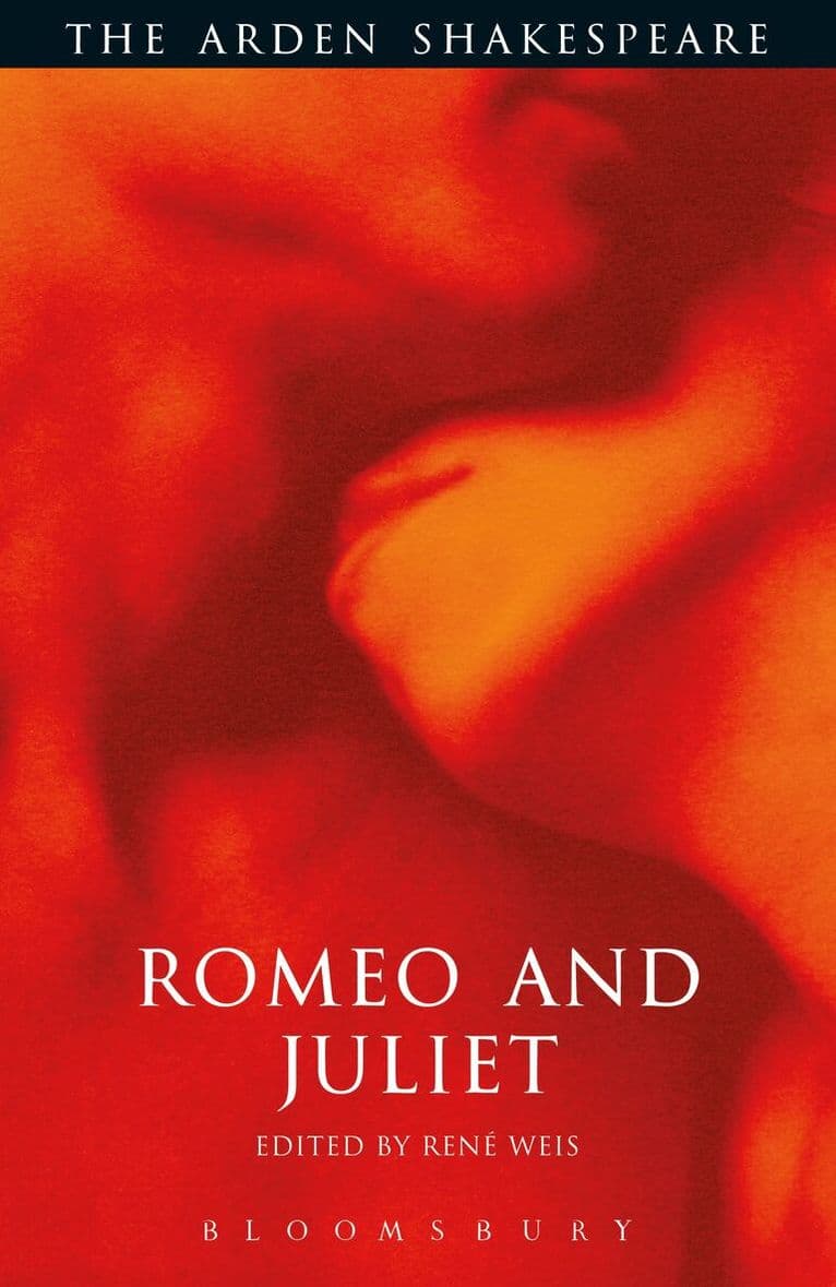 Omslag till boken Romeo and Juliet av William Shakespeare