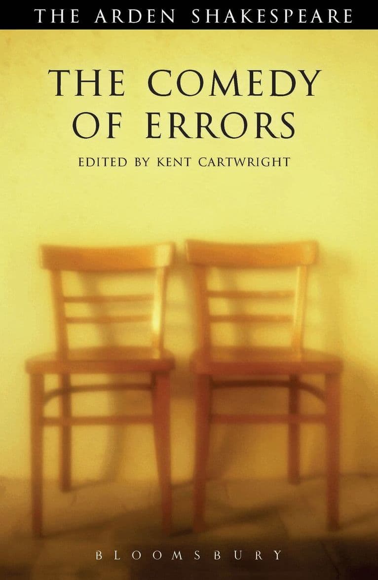 Omslag till boken Comedy of Errors av William Shakespeare