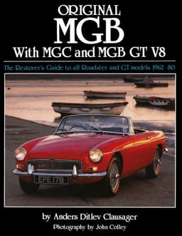 Original MGB with MGC and MGB GT V8