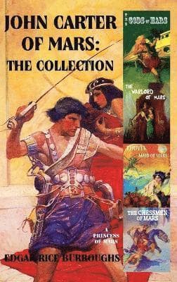 Omslag till boken Princess of Mars av Edgar Rice Burroughs
