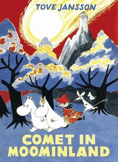 Omslag till boken Comet in Moominland av Tove Jansson