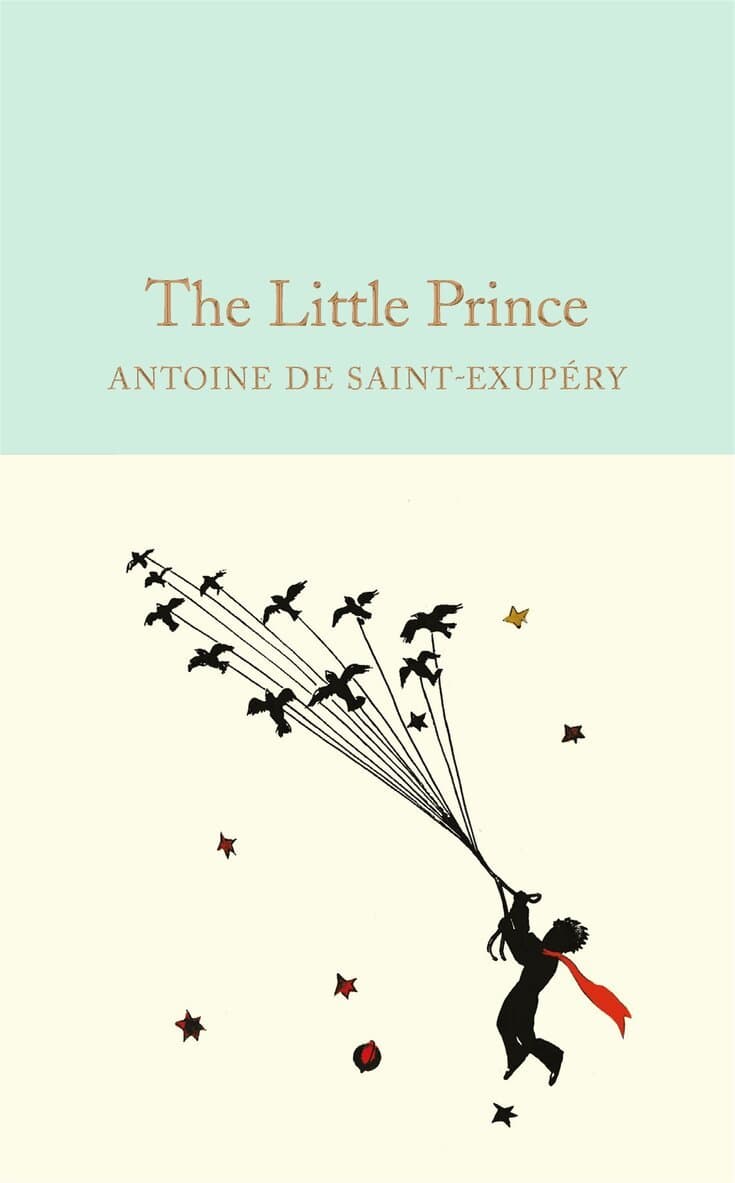 Omslag till boken Little Prince av Antoine de Saint-Exupéry