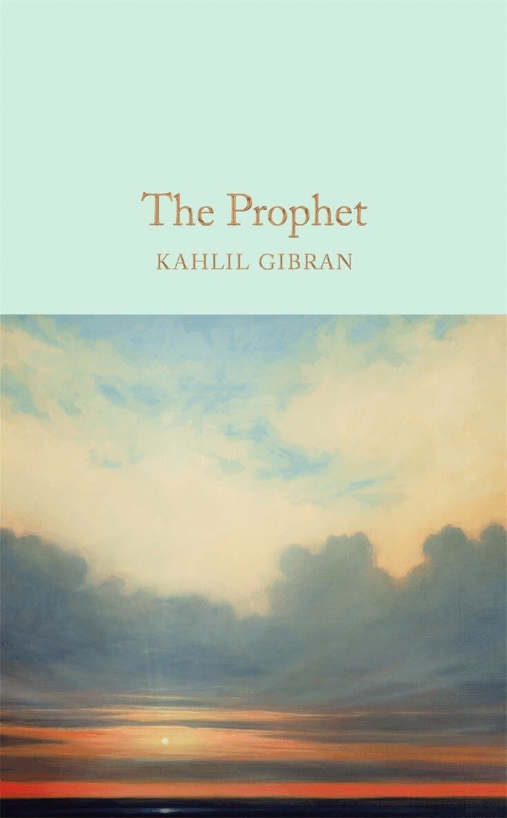 Omslag till boken Prophet av Kahlil Gibran