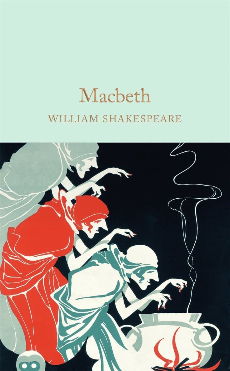 Omslag till boken Macbeth av William Shakespeare