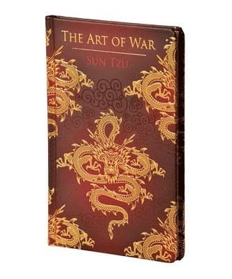Omslag till boken Art of War av Sun Tzu