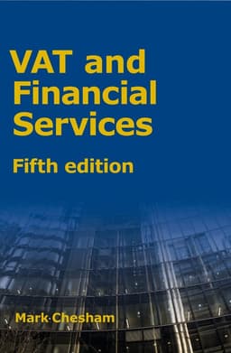 VAT and Financial Services