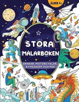 Stora målarboken för pojkar