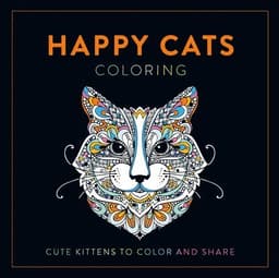 Happy Cats Coloring: Cute Kittens to Color and Share