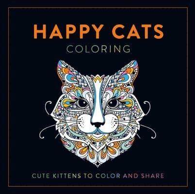 Happy Cats Coloring: Cute Kittens to Color and Share