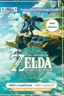 Legend of Zelda Tears of the Kingdom Strategy Guide Book (2nd Edition - Premium Hardback)