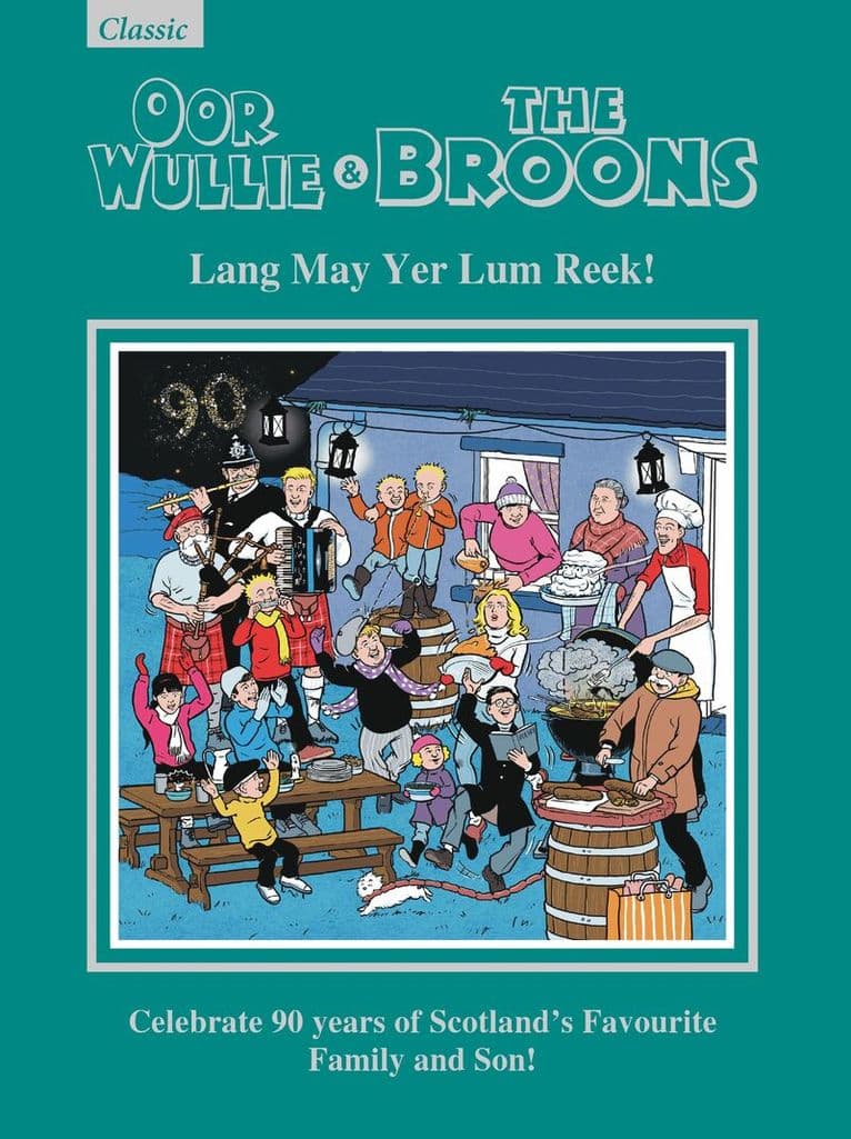 Oor Wullie & The Broons Gift Book 2026
