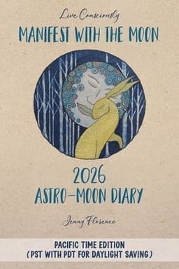 Manifest with the Moon Astro-Moon Diary 2026 - Pacific Time edition