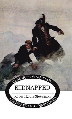 Omslag till boken Kidnapped av Robert Louis Stevenson