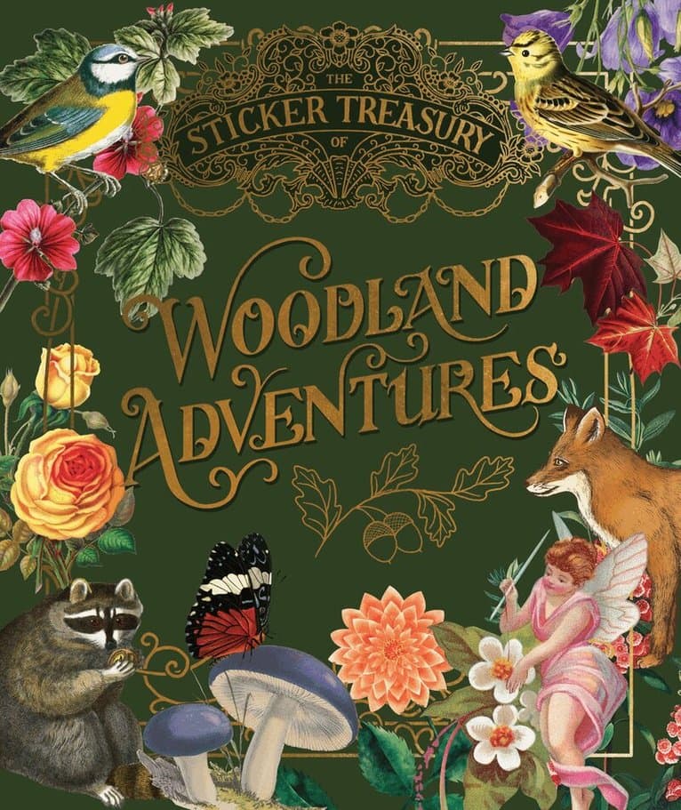 Sticker Treasury of Woodland Adventures