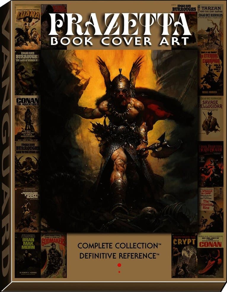 Frazetta Book Cover Art