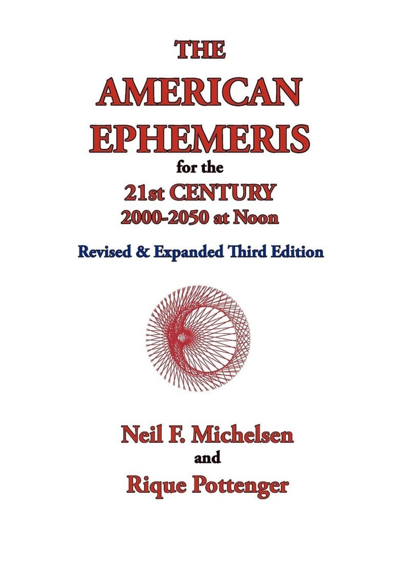 American Ephemeris for the 21st Century, 2000-2050 at Noon
